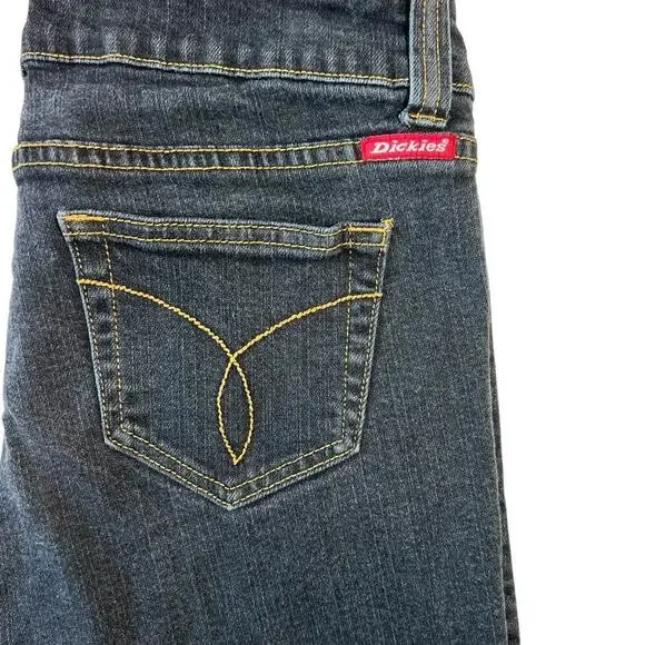 Vintage Dickies Black Denim Jeans Size 11 - Picture 4 of 5